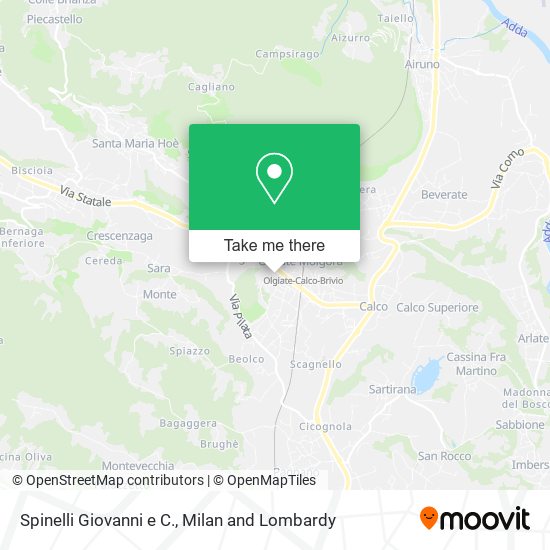 Spinelli Giovanni e C. map