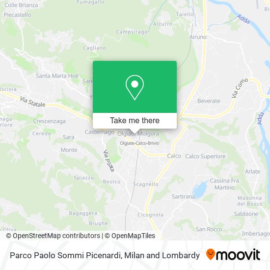 Parco Paolo Sommi Picenardi map