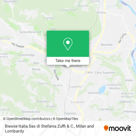 Biesse Italia Sas di Stefania Zuffi & C. map