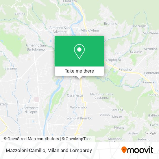 Mazzoleni Camillo map