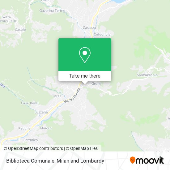 Biblioteca Comunale map