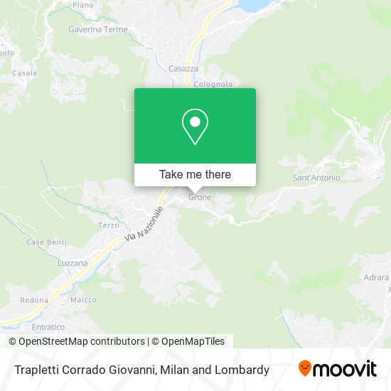 Trapletti Corrado Giovanni map