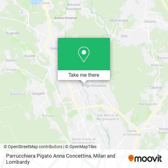 Parrucchiera Pigato Anna Concettina map