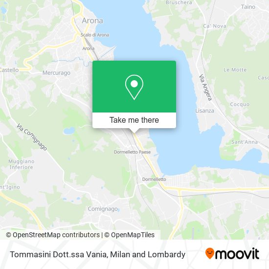 Tommasini Dott.ssa Vania map