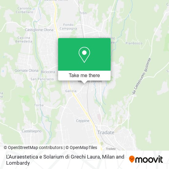 L'Auraestetica e Solarium di Grechi Laura map