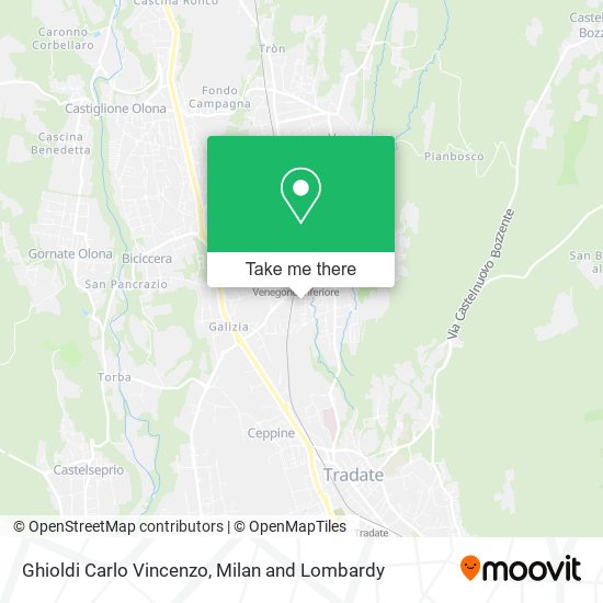 Ghioldi Carlo Vincenzo map