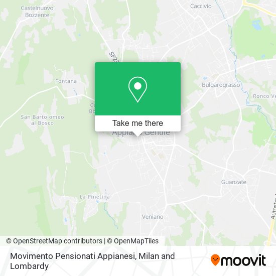 Movimento Pensionati Appianesi map