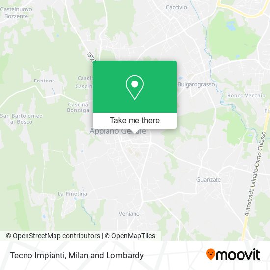 Tecno Impianti map