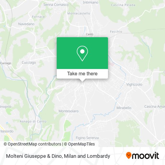 Molteni Giuseppe & Dino map