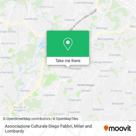 Associazione Culturale Diego Fabbri map
