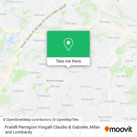 Fratelli Pernigoni Visigalli Claudio & Gabriele map