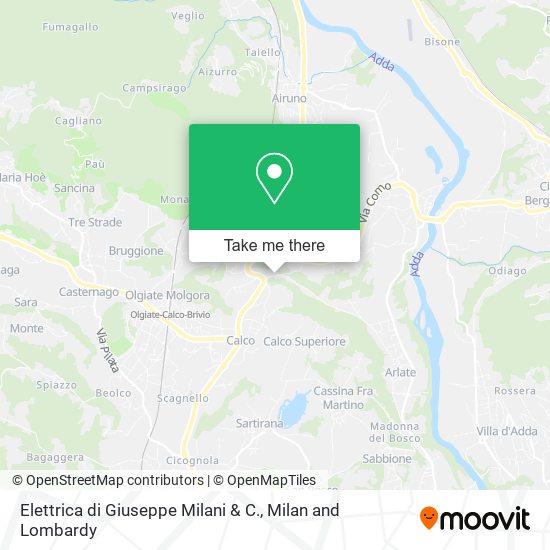 Elettrica di Giuseppe Milani & C. map
