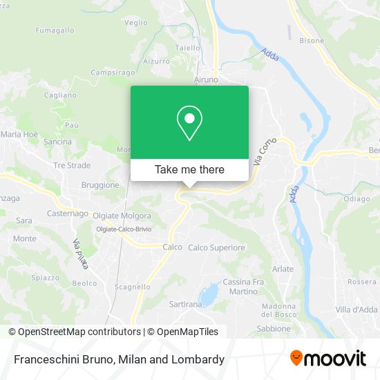 Franceschini Bruno map