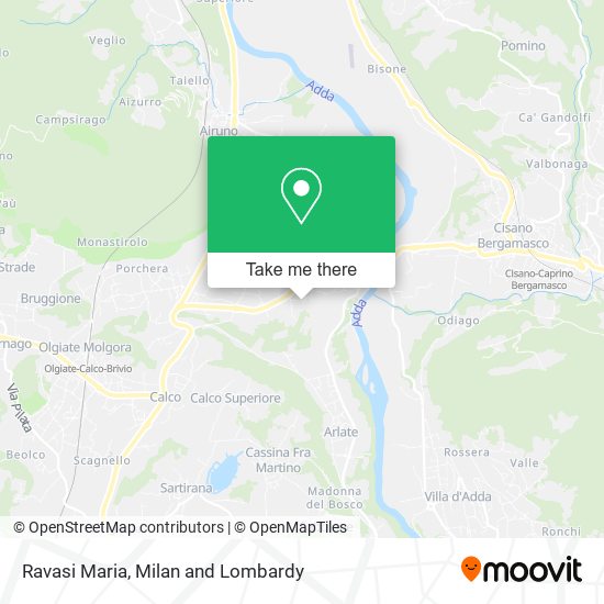Ravasi Maria map
