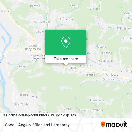 Codalli Angelo map
