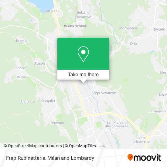 Frap Rubinetterie map