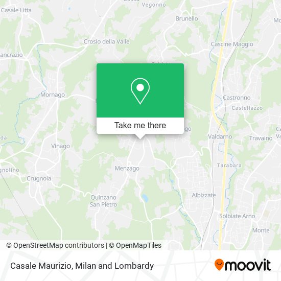 Casale Maurizio map