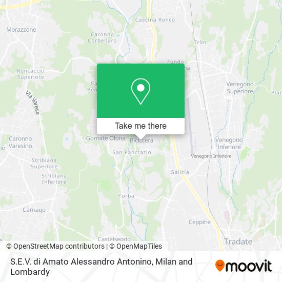 S.E.V. di Amato Alessandro Antonino map