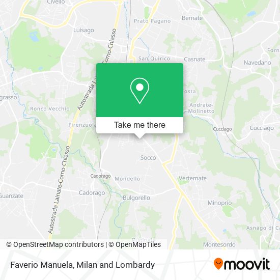 Faverio Manuela map