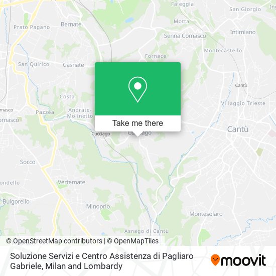 Soluzione Servizi e Centro Assistenza di Pagliaro Gabriele map