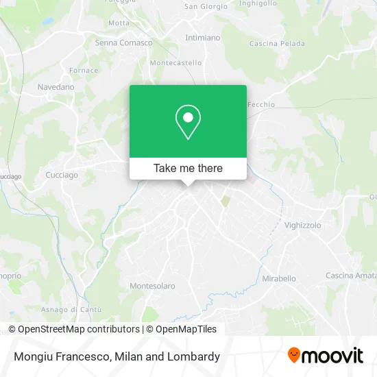 Mongiu Francesco map