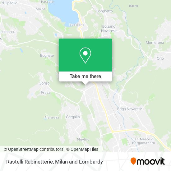 Rastelli Rubinetterie map