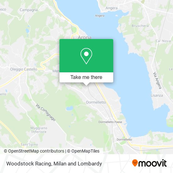 Woodstock Racing map