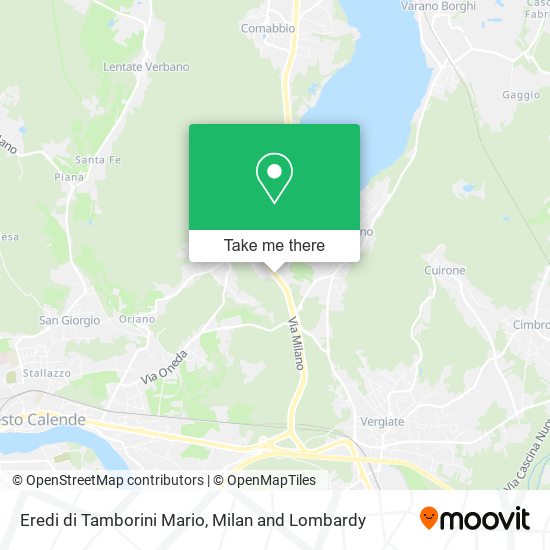Eredi di Tamborini Mario map