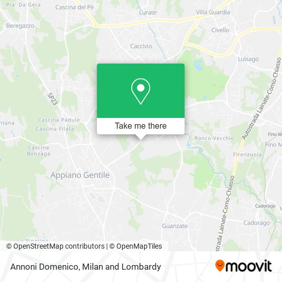 Annoni Domenico map