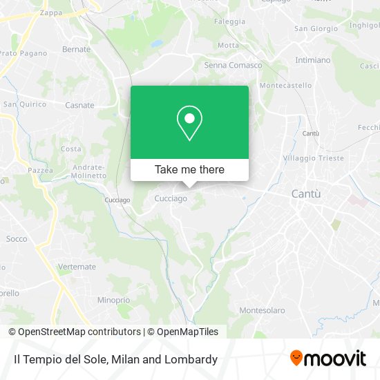 Il Tempio del Sole map