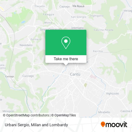 Urbani Sergio map