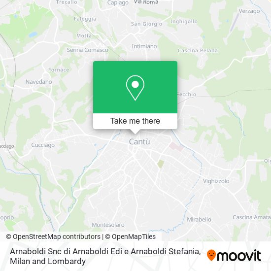 Arnaboldi Snc di Arnaboldi Edi e Arnaboldi Stefania map