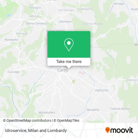 Idroservice map