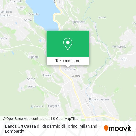 Banca Crt Cassa di Risparmio di Torino map