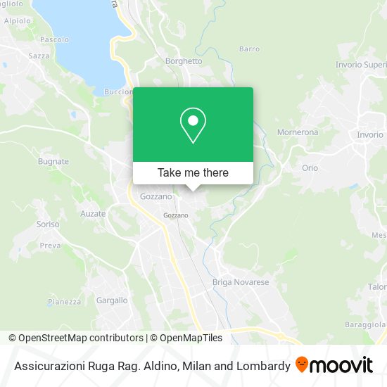 Assicurazioni Ruga Rag. Aldino map