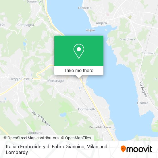 Italian Embroidery di Fabro Giannino map