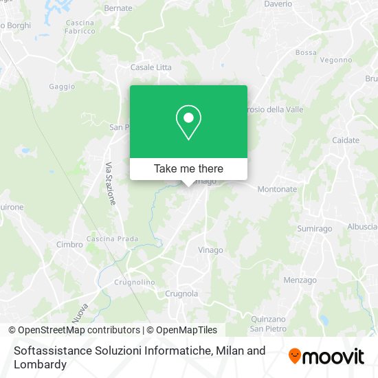 Softassistance Soluzioni Informatiche map