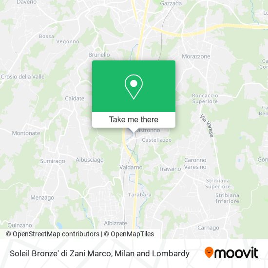 Soleil Bronze' di Zani Marco map