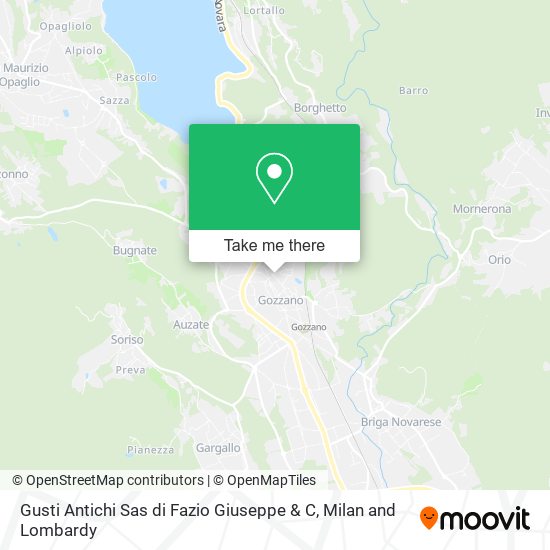 Gusti Antichi Sas di Fazio Giuseppe & C map