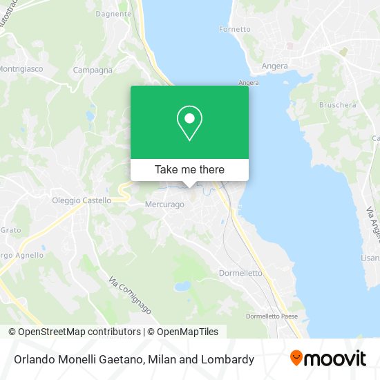 Orlando Monelli Gaetano map