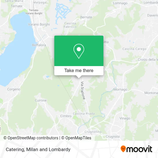 Catering map