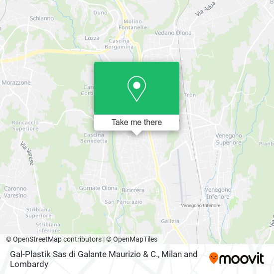 Gal-Plastik Sas di Galante Maurizio & C. map