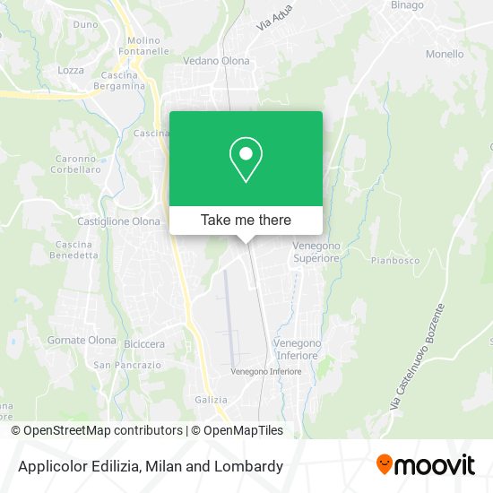 Applicolor Edilizia map
