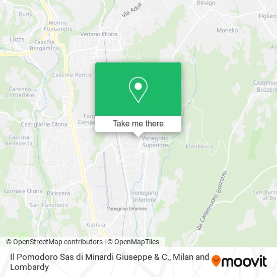 Il Pomodoro Sas di Minardi Giuseppe & C. map