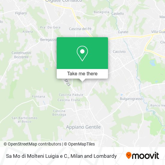 Sa Mo di Molteni Luigia e C. map