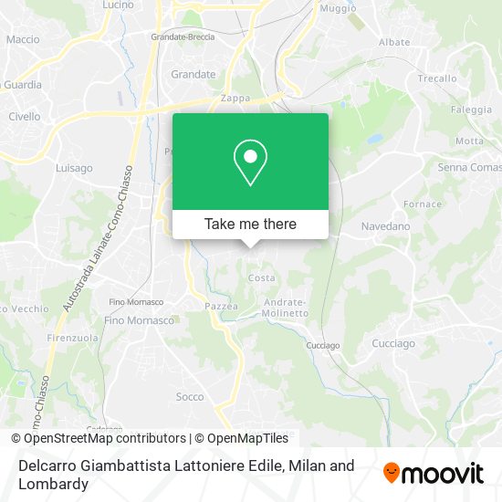 Delcarro Giambattista Lattoniere Edile map