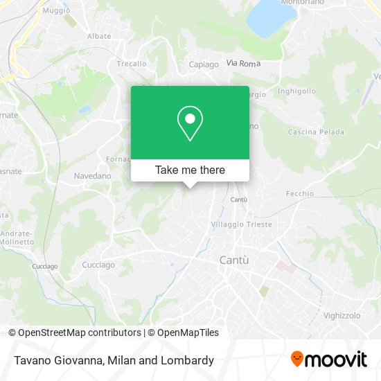 Tavano Giovanna map