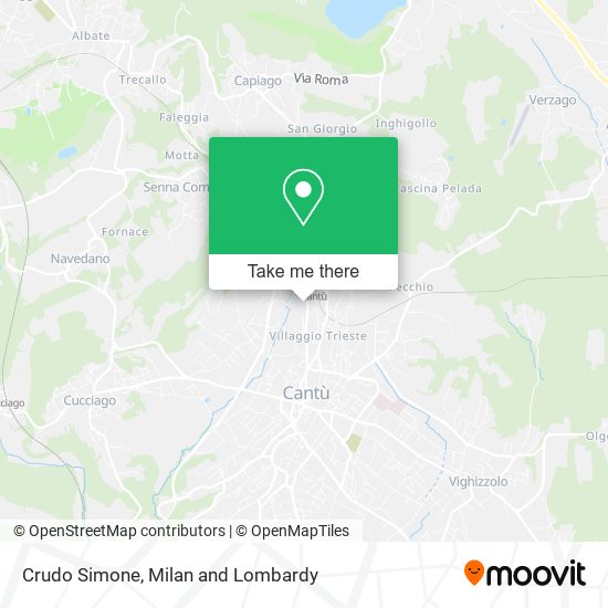 Crudo Simone map
