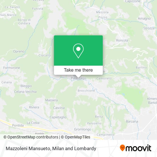 Mazzoleni Mansueto map