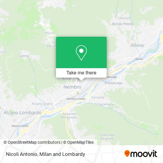 Nicoli Antonio map